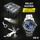 K6 RELOJ MATRIX + LINTERNA Y MULTIHERRAM