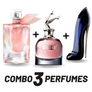 Combo de 3 Perfumes Femeninos: La Vie est Belle, Good Girl y Scandal [100 ml]