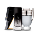 Combo 3 perfumes Carolina Herrera BAD BOY, Carolina Herrera 212 VIP BLACK e Paco Rabanne INVICTUS 100ml