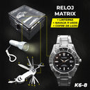 K6 RELOJ MATRIX + LINTERNA Y MULTIHERRAM