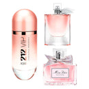 (Liquidación) - 212 Vip Rose + La Vie + Miss Dior 100ML