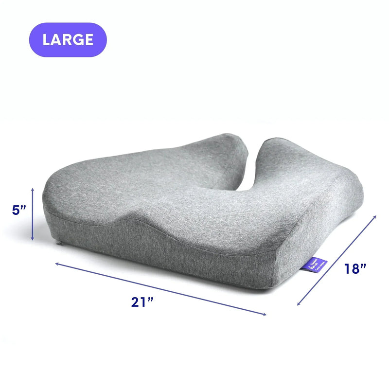 ComfortPro™ - Cojín Ergonómico para Oficina: Mejora de Postura y Descanso