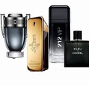 Combo 4 Perfumes - Invictus + One Million + Bleu de Chanel + 212 Vip Black